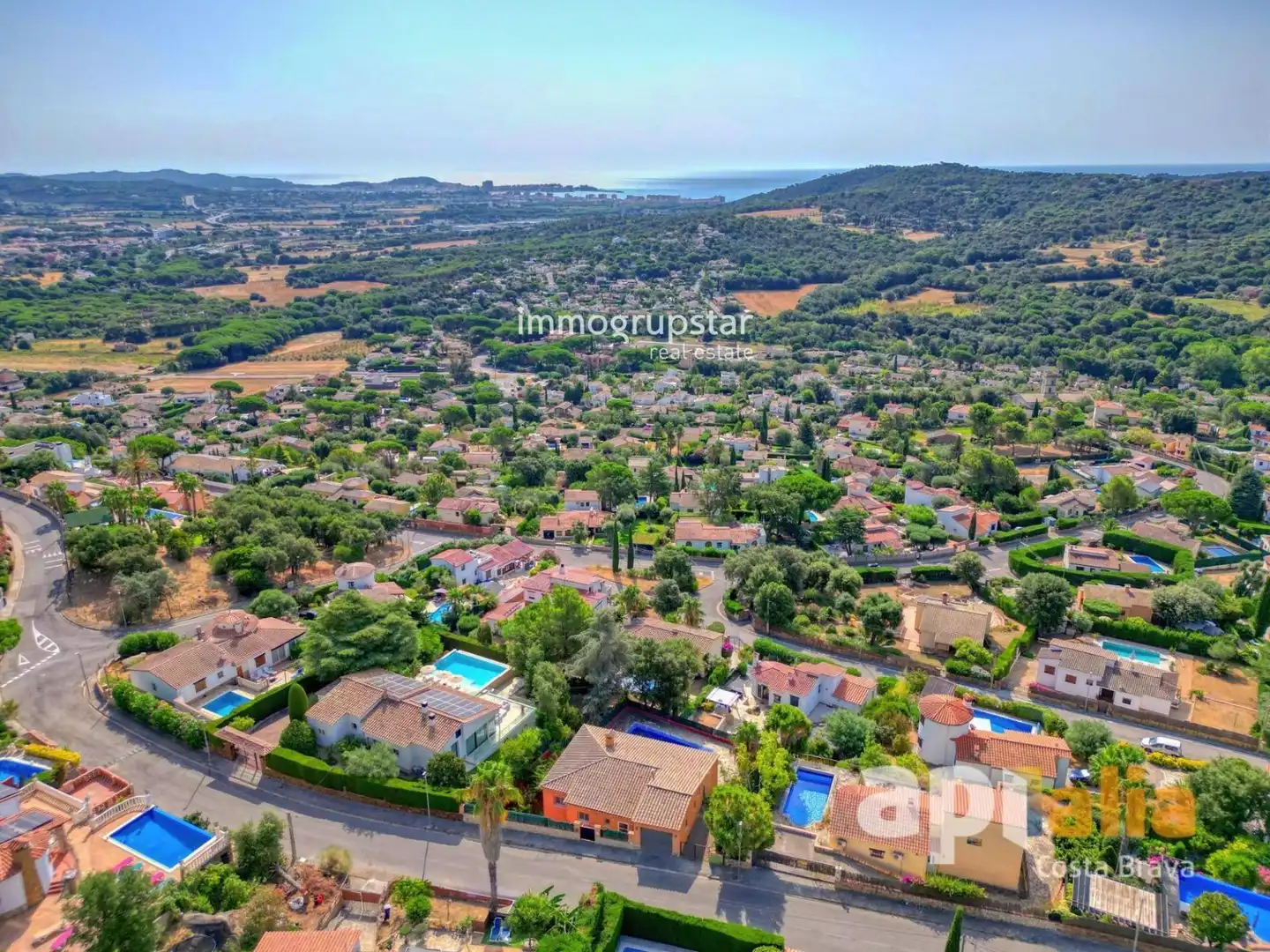Vista exterior de Casa o xalet en venda en Calonge i Sant Antoni amb Calefacció, Terrassa i Piscina