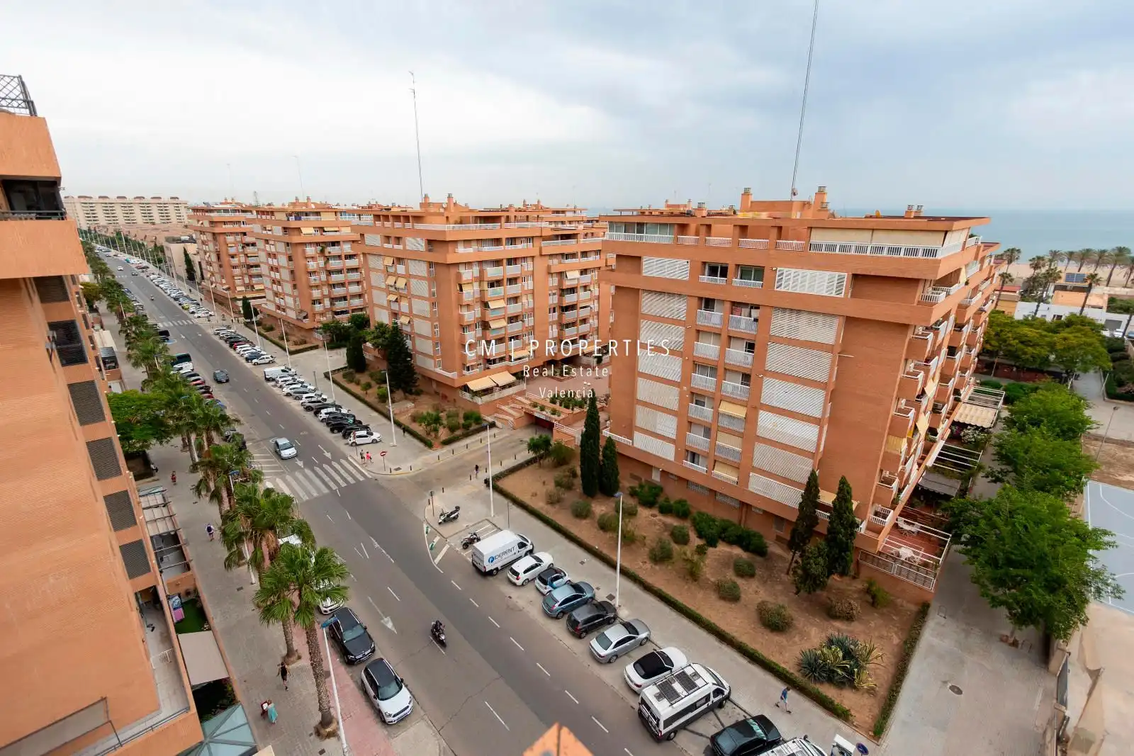 Vista exterior de Ático de alquiler en Alboraya con Aire acondicionado, Calefacción y Parquet