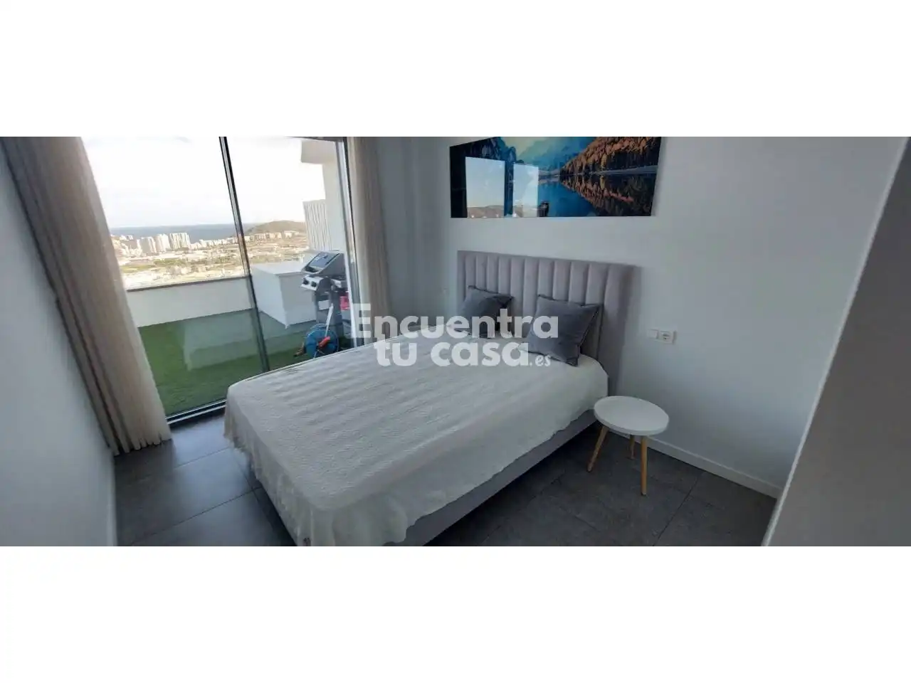 Bedroom of Attic for rent in Finestrat  with Air Conditioner, Heating and Terrace