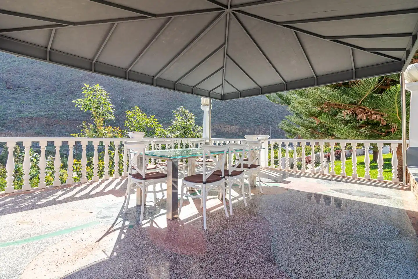 Terrace of Houses for rent in Mogán  with Private garden, Terrace and Swimming Pool