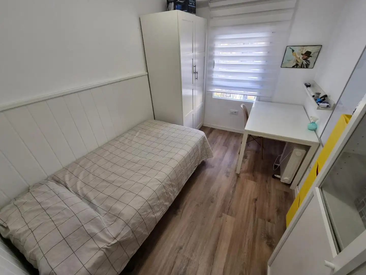Dormitori de Pis de lloguer en Castellón de la Plana / Castelló de la Plana amb Parquet i Moblat