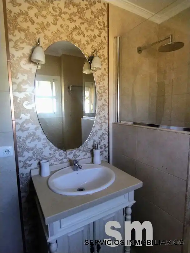Baño de Casa o chalet en venta en Ubrique con Jardín privado, Terraza y Piscina