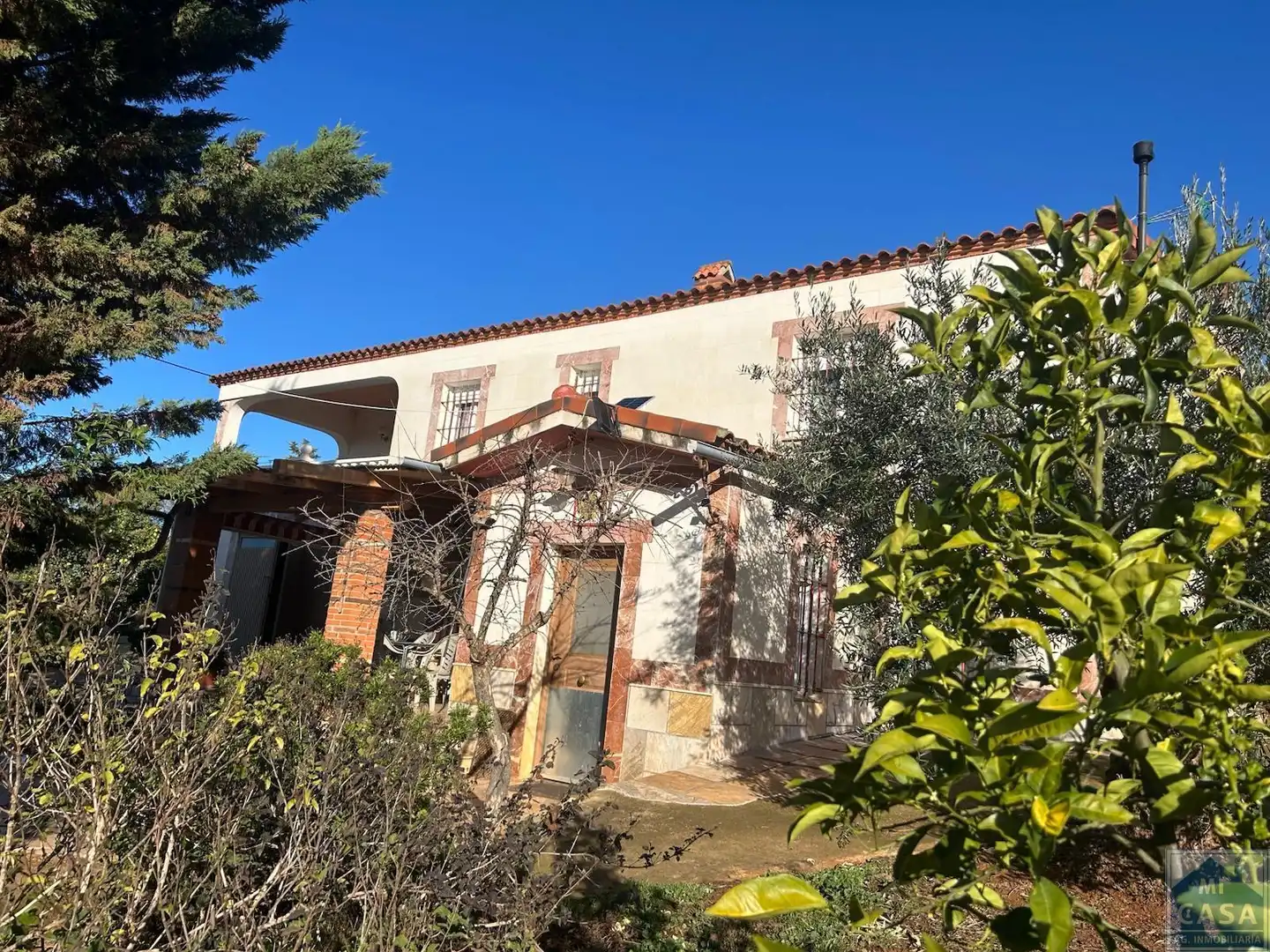 Vista exterior de Casa o chalet en venta en Alange con Aire acondicionado, Calefacción y Terraza