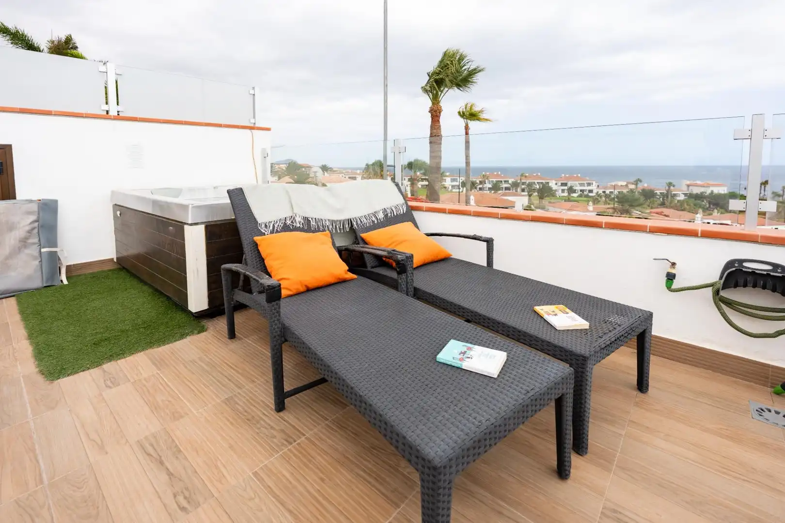 Terrassa de Casa o xalet en venda en San Miguel de Abona amb Aire condicionat, Jardí privat i Terrassa