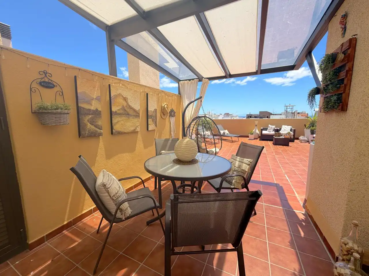Terrace of Attic for sale in Santa Cruz de Tenerife  with Terrace, Storage room and Furnished