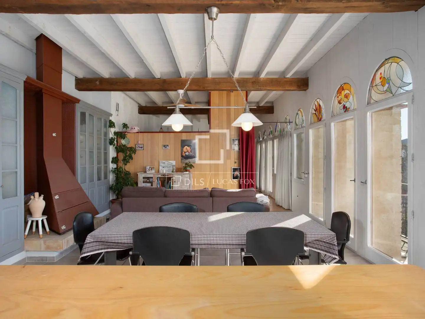 Dining room of Country homes for sale in Banyoles  with Heating, Private garden and Terrace