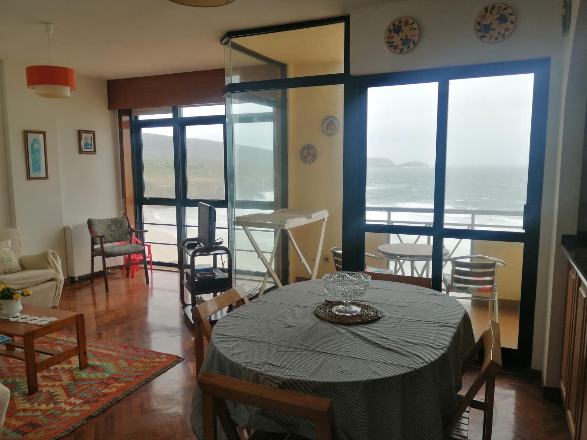 Dining room of Flat to rent in Malpica de Bergantiños  with Heating and Terrace
