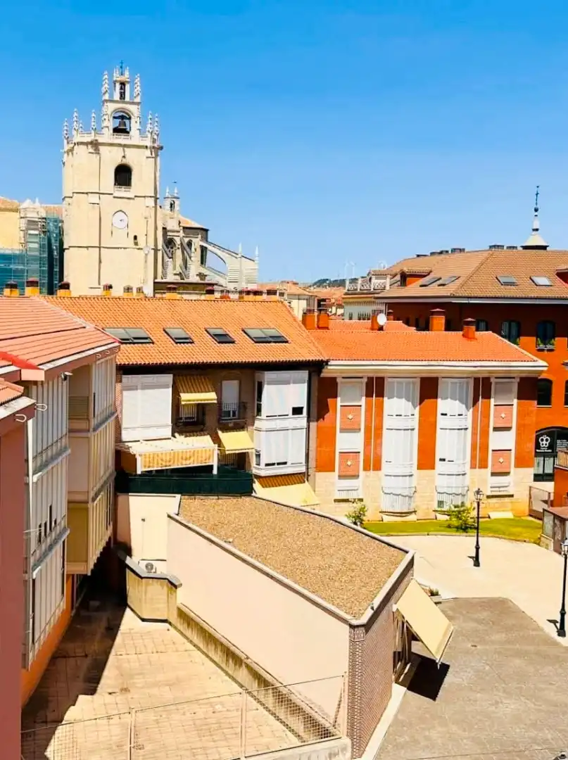 Vista exterior de Pis en venda en Palencia amb Calefacció, Parquet i Traster