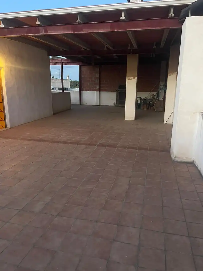 Terrassa de Pis de lloguer en Elche / Elx amb Aire condicionat, Terrassa i Moblat