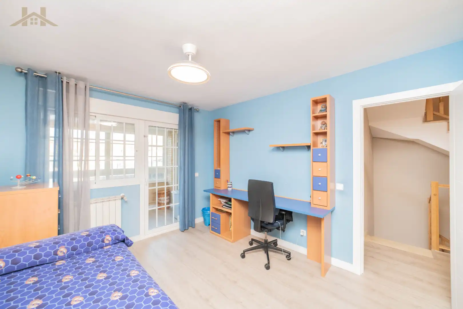 Bedroom of Detached homes for sale in Arroyomolinos (Madrid)  with Air Conditioner, Heating and Private garden