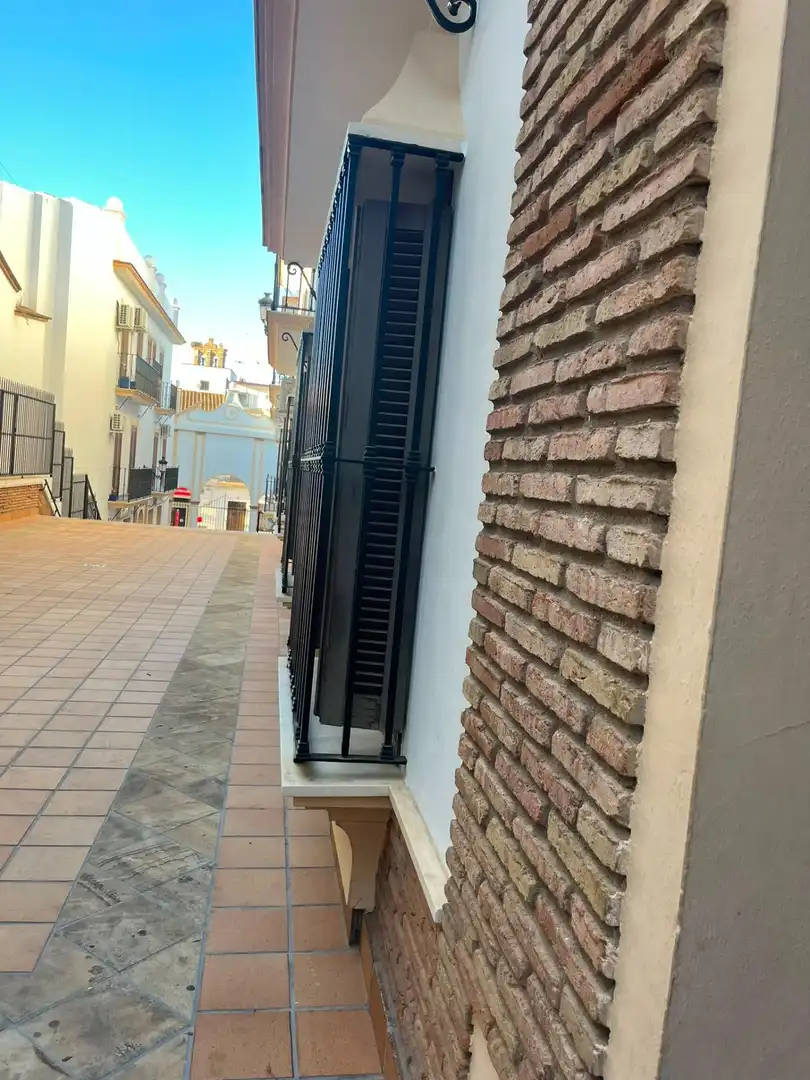 Vista exterior de Estudio en venta en Moguer con Aire acondicionado, Amueblado y Balcón