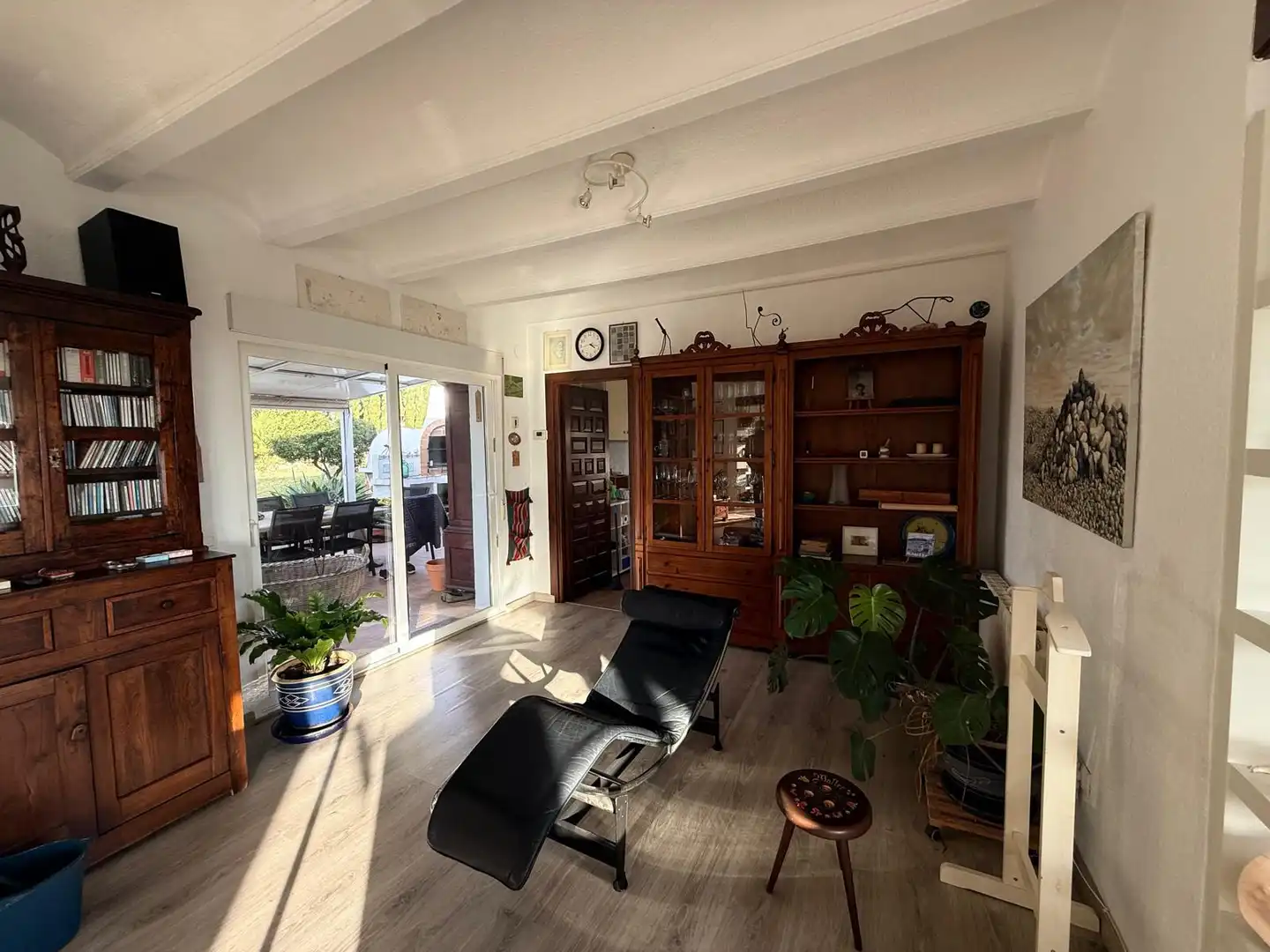 Sala d'estar de Casa o xalet en venda en Jávea / Xàbia amb Aire condicionat, Calefacció i Jardí privat