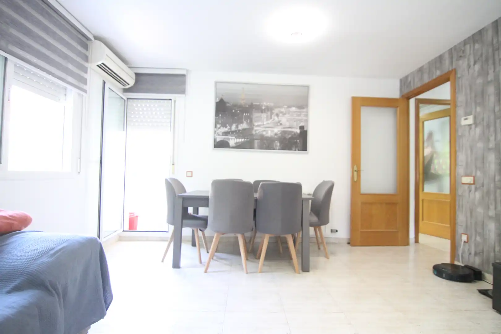 Esszimmer von Wohnung zum Verkauf in Olesa de Montserrat mit Klimaanlage, Heizung und Ofen