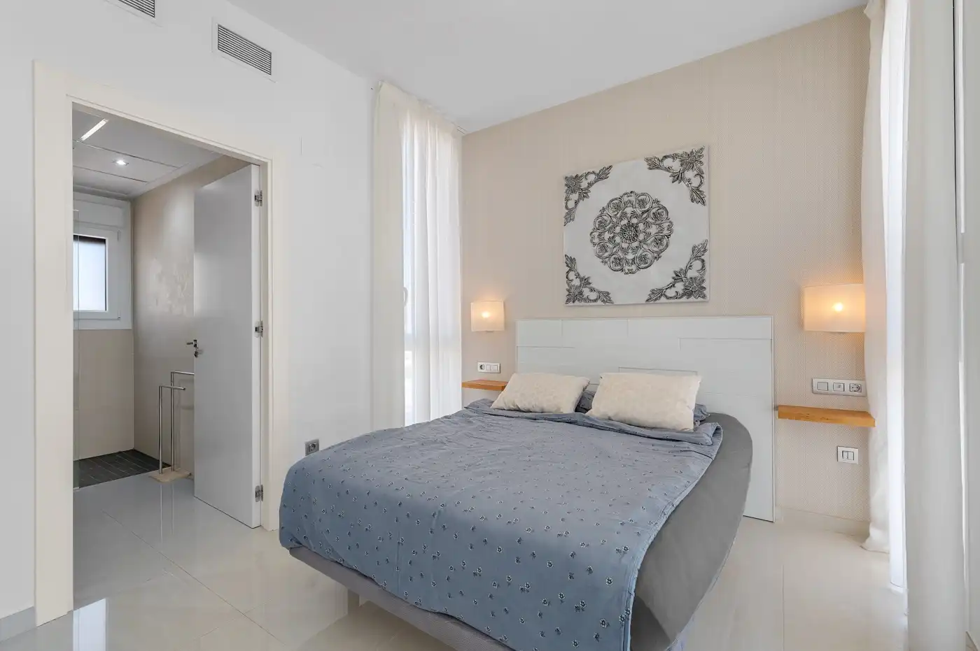 Bedroom of Houses for sale in Rojales  with Air Conditioner, Terrace and Swimming Pool