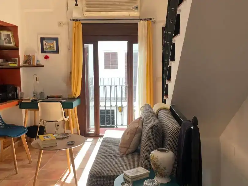 Sala de estar de Casa adosada en venta en Galaroza, Huelva