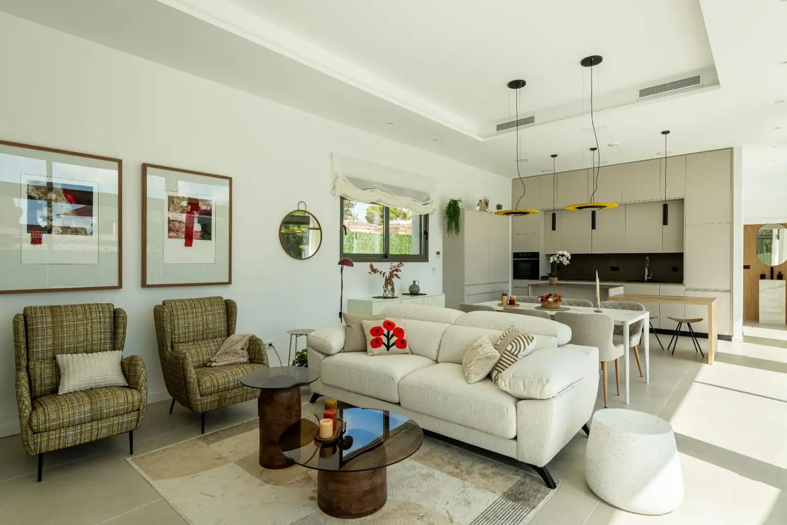 Sala de estar de Casa o chalet en venta en Pilar de la Horadada con Jardín privado, Trastero y Piscina