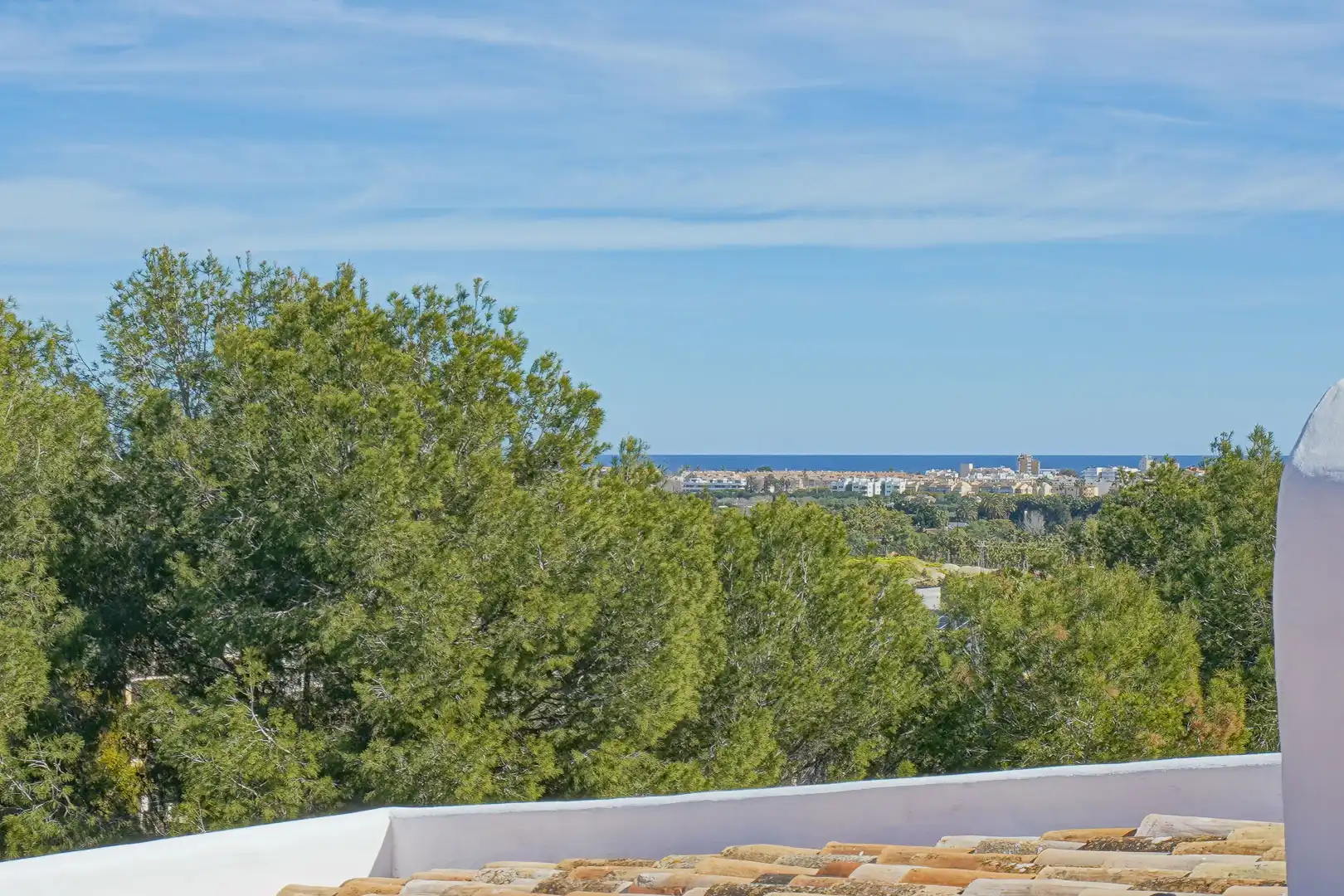 Vista exterior de Casa o xalet en venda en Jávea / Xàbia amb Calefacció i Piscina