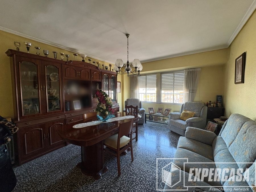 Living room of Flat for sale in Castellón de la Plana / Castelló de la Plana  with Air Conditioner and Furnished