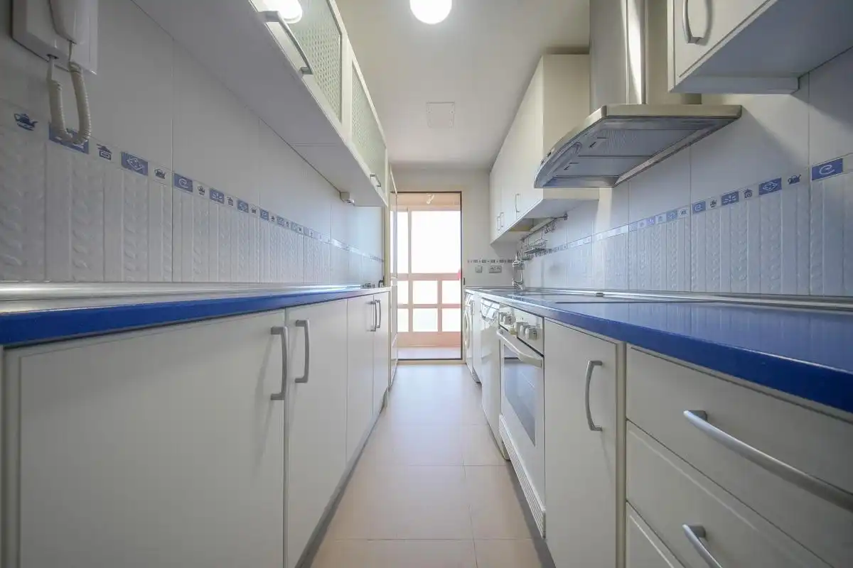 Kitchen of Flat for rent in Madrid  with Air Conditioner, Heating and Terrace