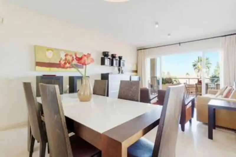 Dining room of Apartments for rent in Mijas  with Air Conditioner, Terrace and Swimming Pool