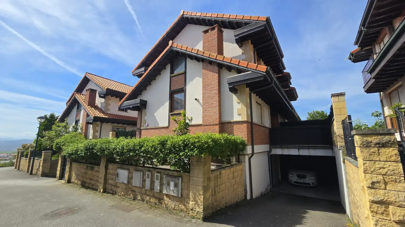 Exterior view of Detached homes for sale in Suances  with Heating, Parquet flooring and Terrace