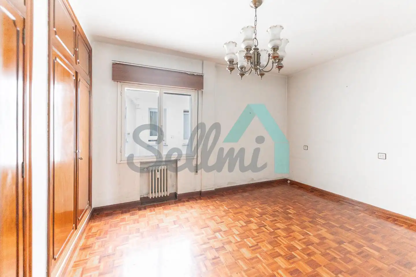 Bedroom of Flat for sale in Gijón   with Heating, Parquet flooring and Terrace