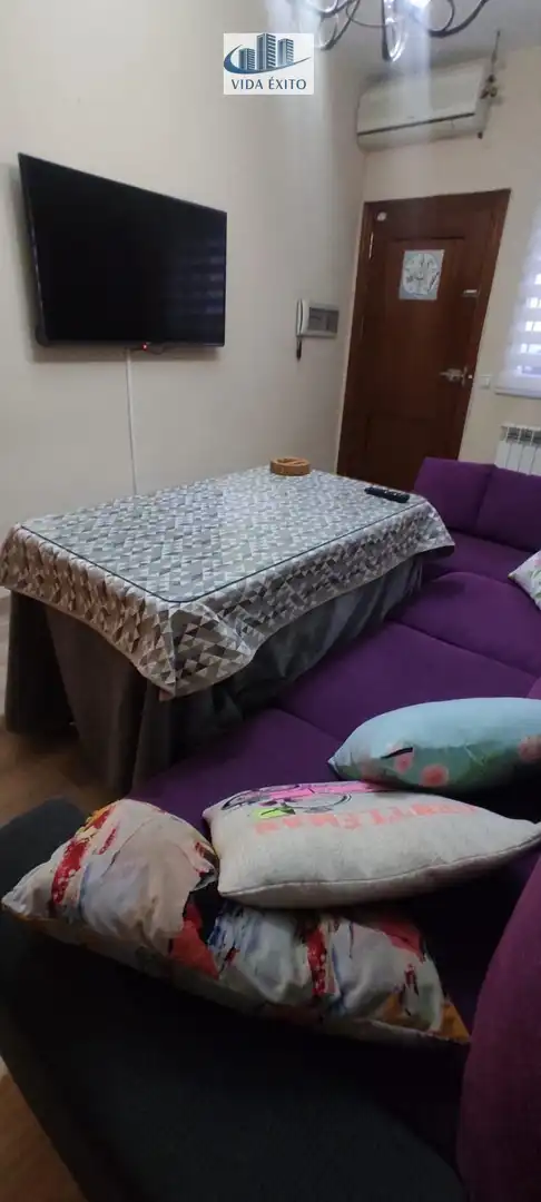 Garden of Flat for sale in Baeza  with Air Conditioner and Furnished