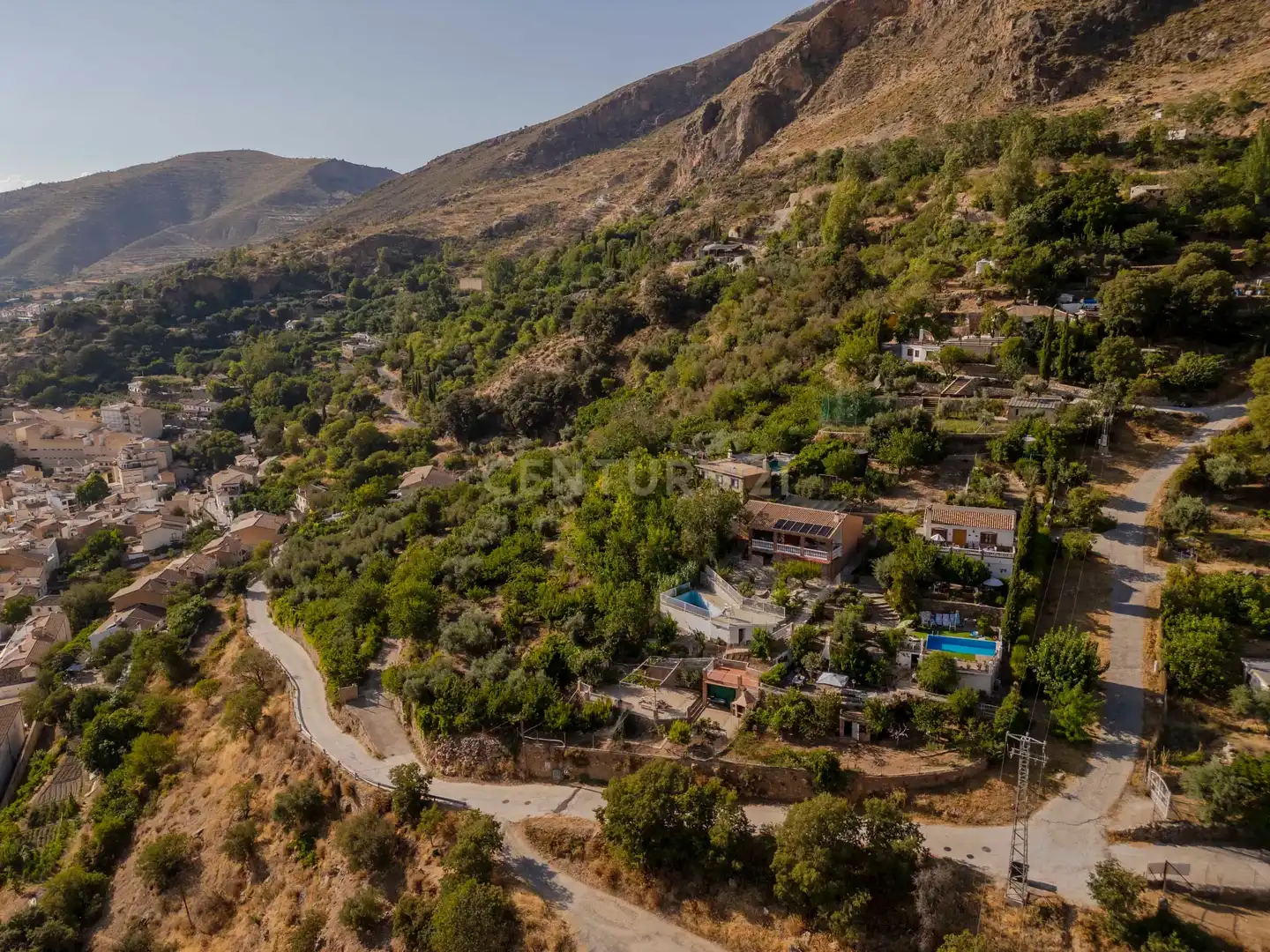 Vista exterior de Casa o chalet en venta en Güéjar Sierra con Jardín privado, Trastero y Piscina