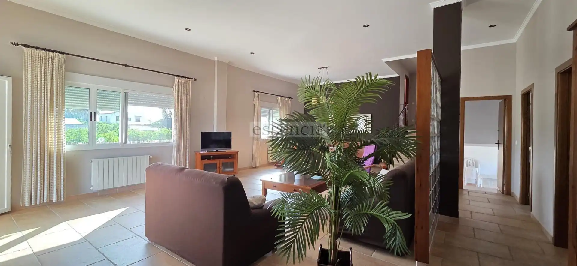 Living room of Houses for sale in Oliva  with Heating, Private garden and Terrace