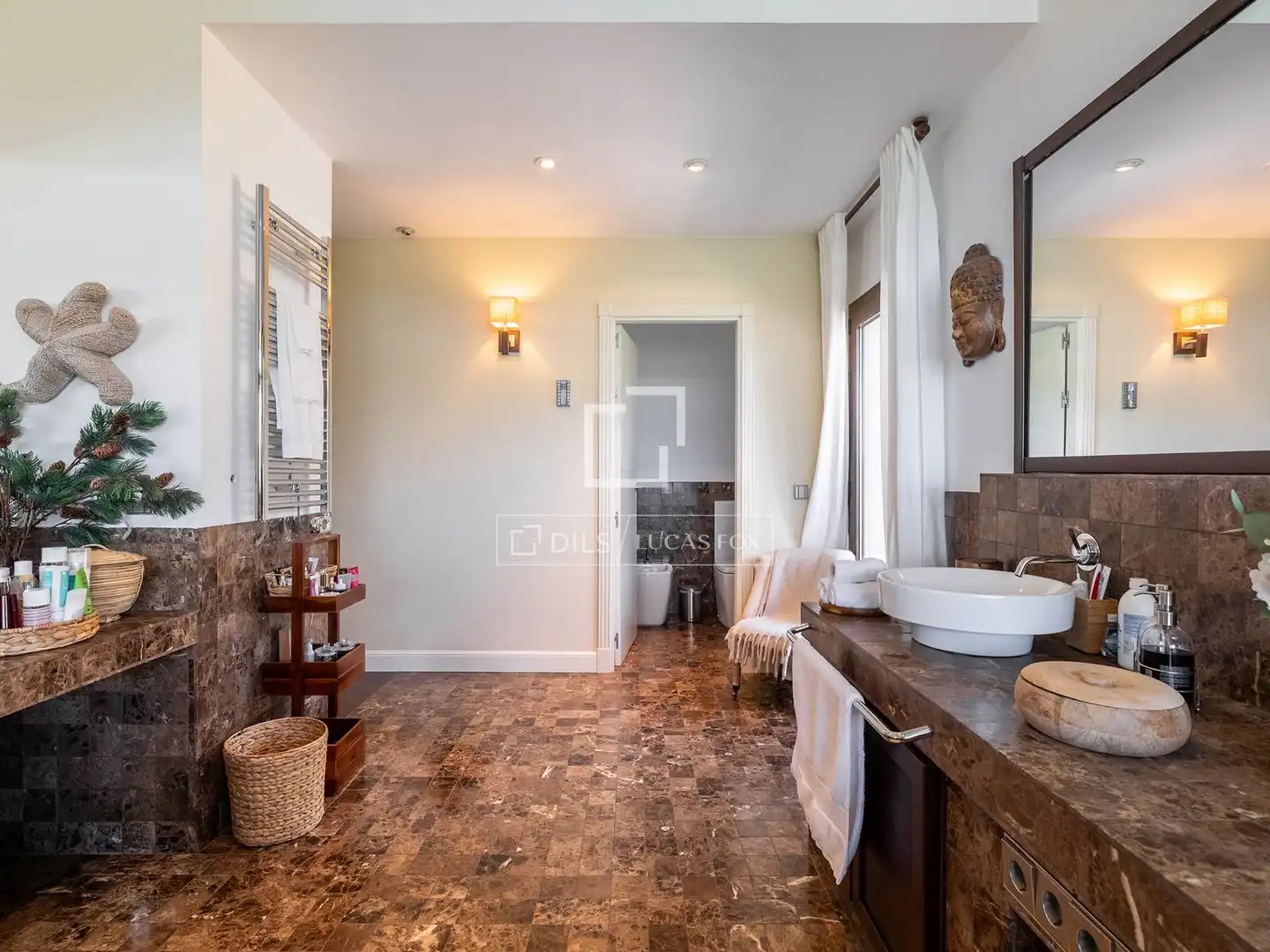 Baño de Casa o chalet en venta en Las Rozas de Madrid con Aire acondicionado, Calefacción y Jardín privado