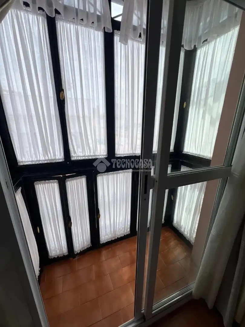 Balcony of Flat for sale in Dos Hermanas  with Air Conditioner