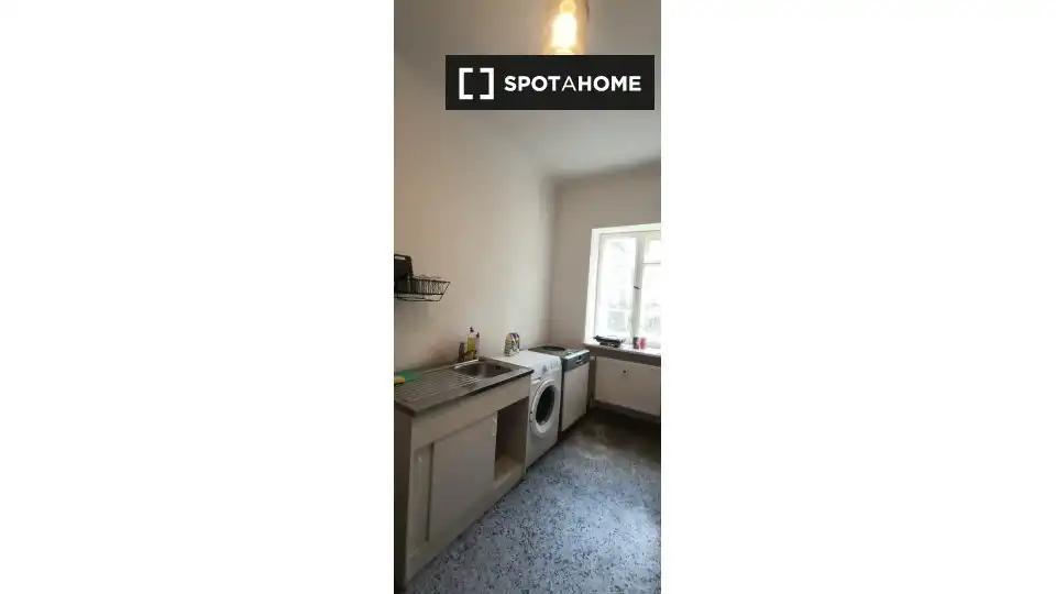 Kitchen of Flat for share in Almodóvar del Campo  with Air Conditioner, Terrace and Furnished