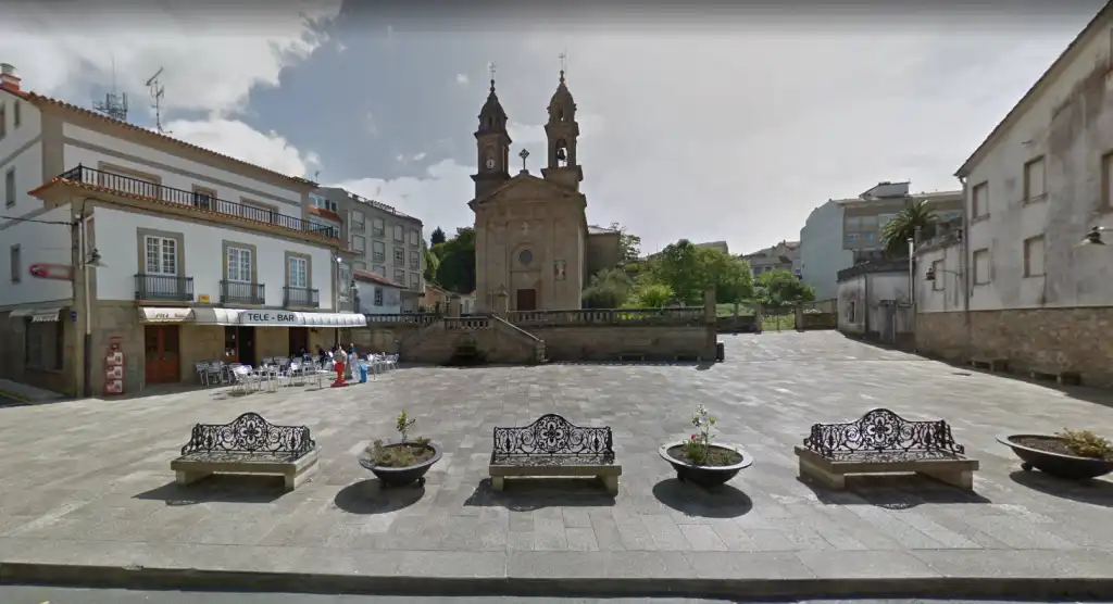 Vista exterior de Casa o chalet en venta en Pontecesures con Jardín privado