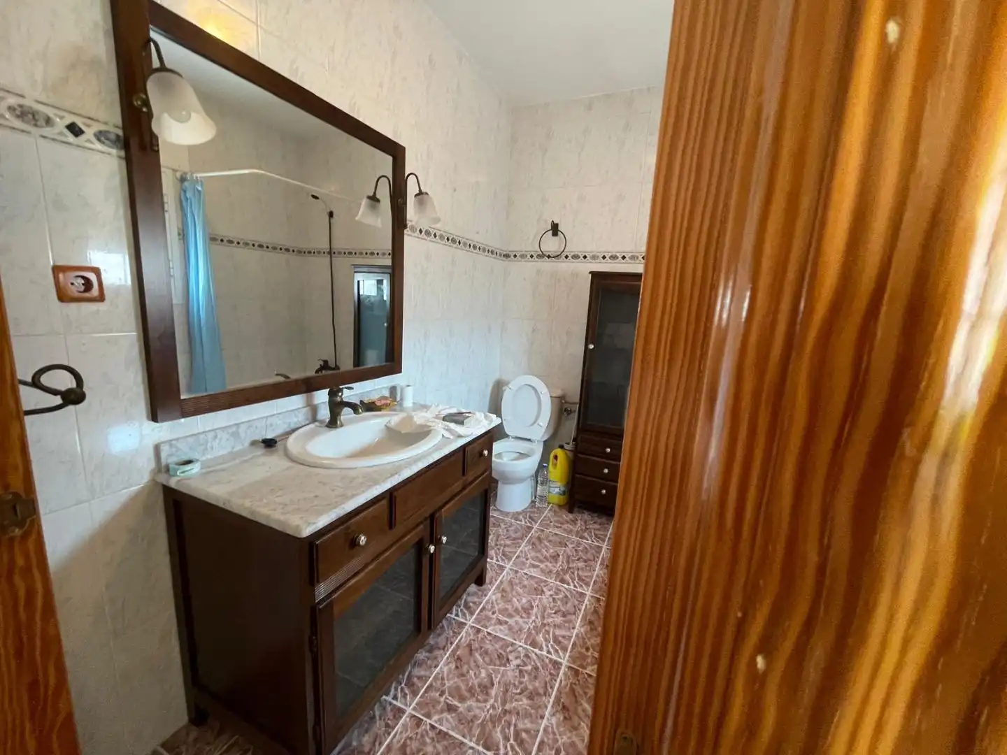 Badezimmer von Haus oder Chalet zum Verkauf in Quintanar de la Orden mit Terrasse