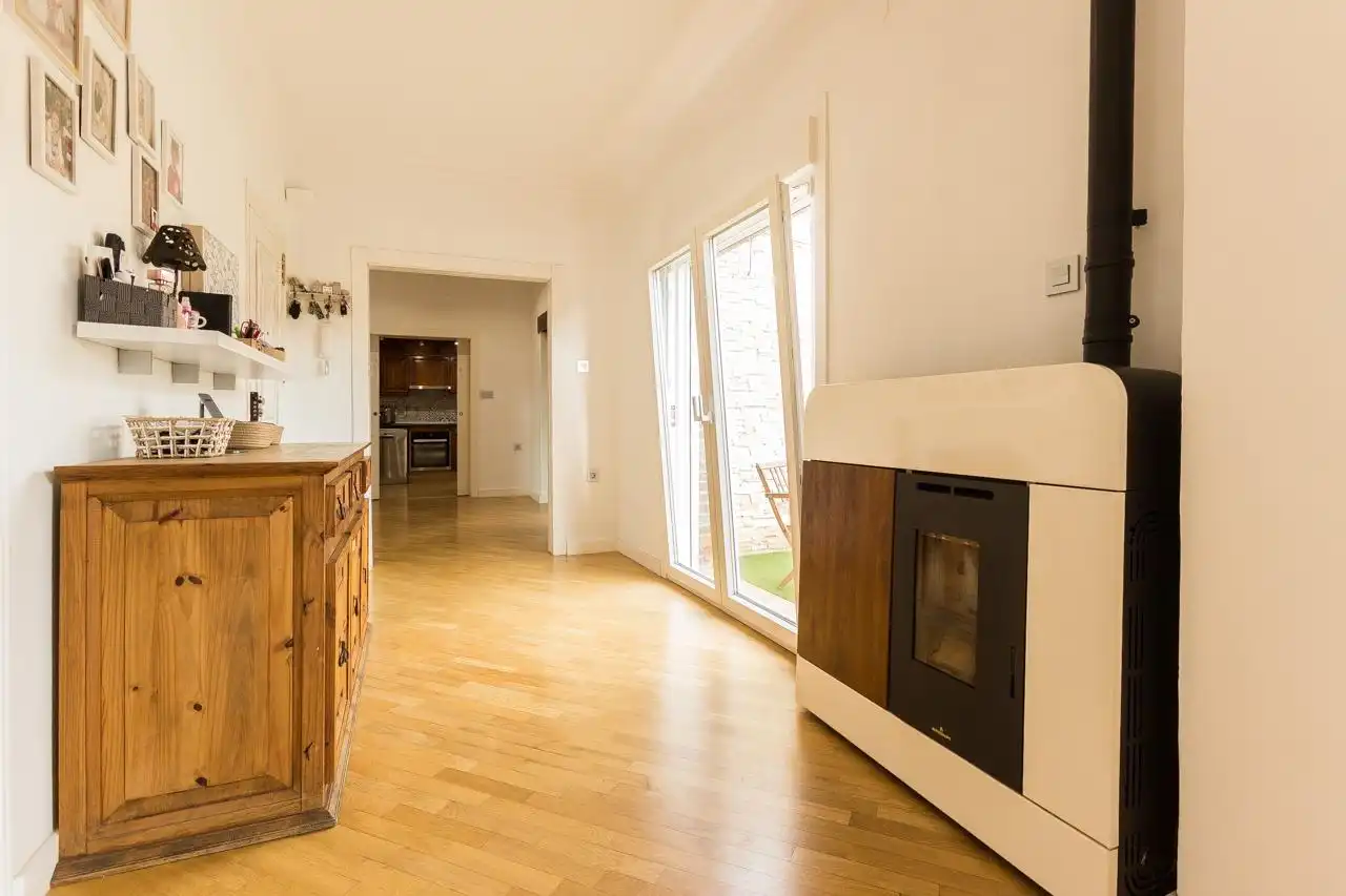 Küche von Dachboden zum Verkauf in Elda mit Klimaanlage, Parkett und Terrasse