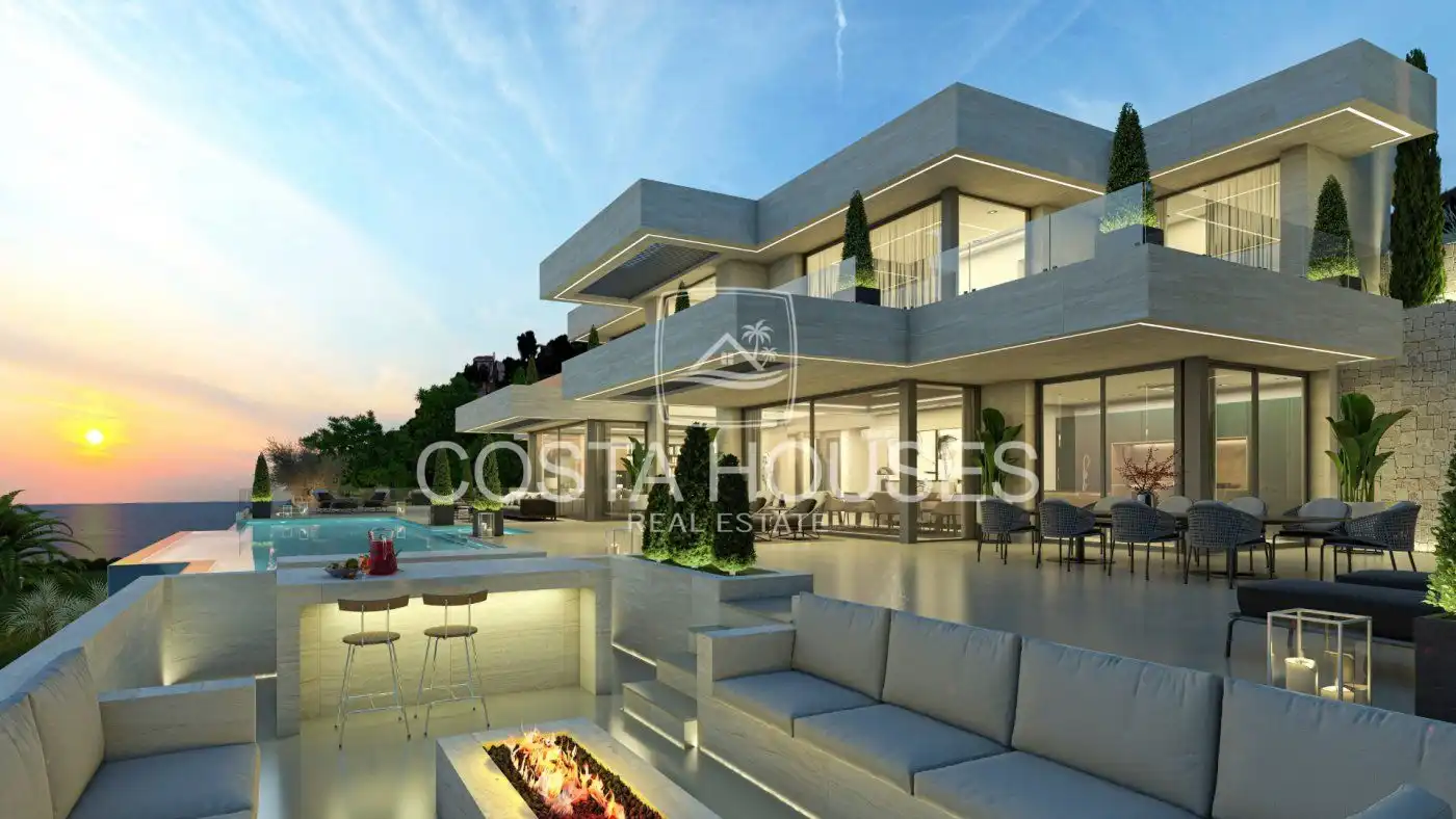 Terrace of Houses for sale in Jávea / Xàbia  with Air Conditioner, Private garden and Terrace