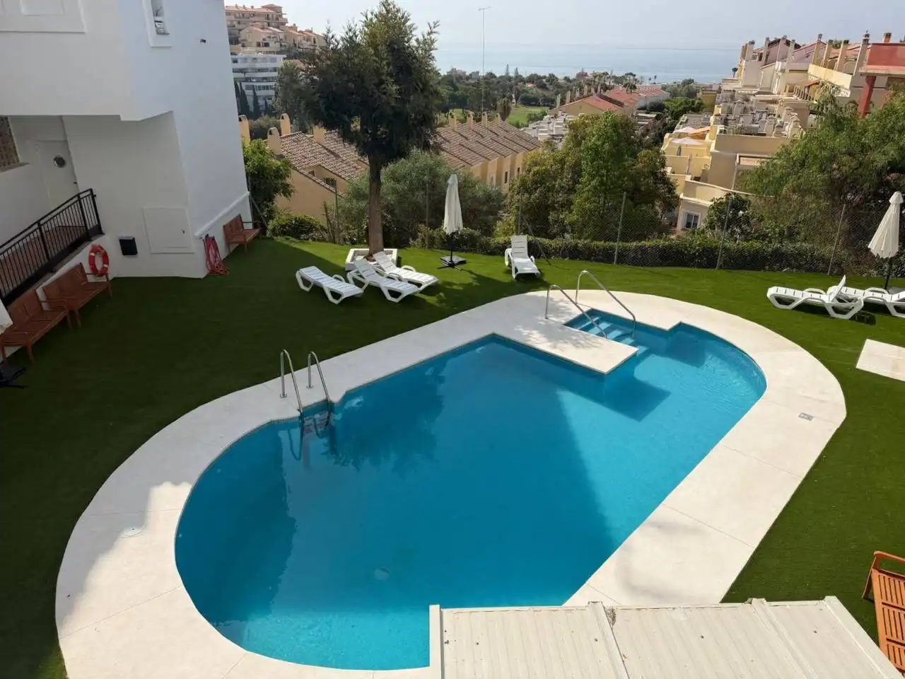 Schwimmbecken von Garage zum Verkauf in Rincón de la Victoria