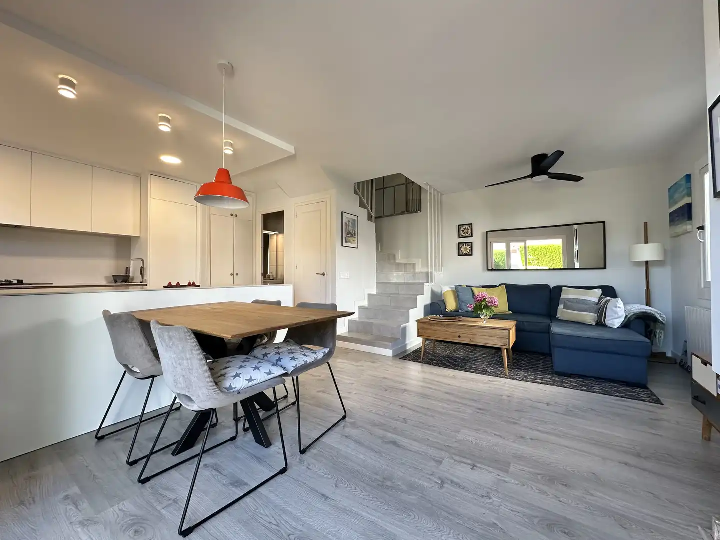 Living room of Houses for sale in Sant Pol de Mar  with Air Conditioner, Heating and Terrace