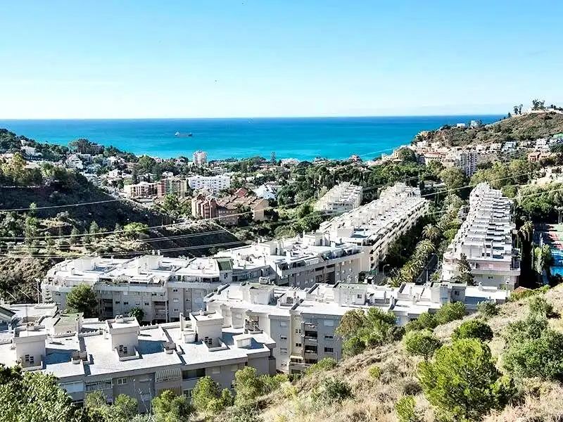 Vista exterior de Casa o chalet en venta en Málaga con Aire acondicionado, Jardín privado y Terraza