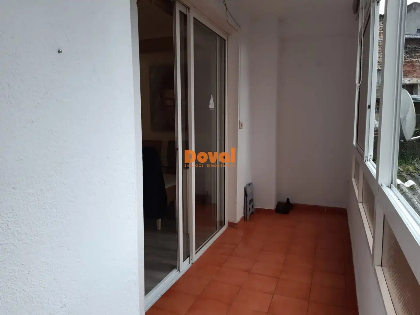 Terraza de Piso de alquiler en Vigo  con Calefacción, Amueblado y Balcón