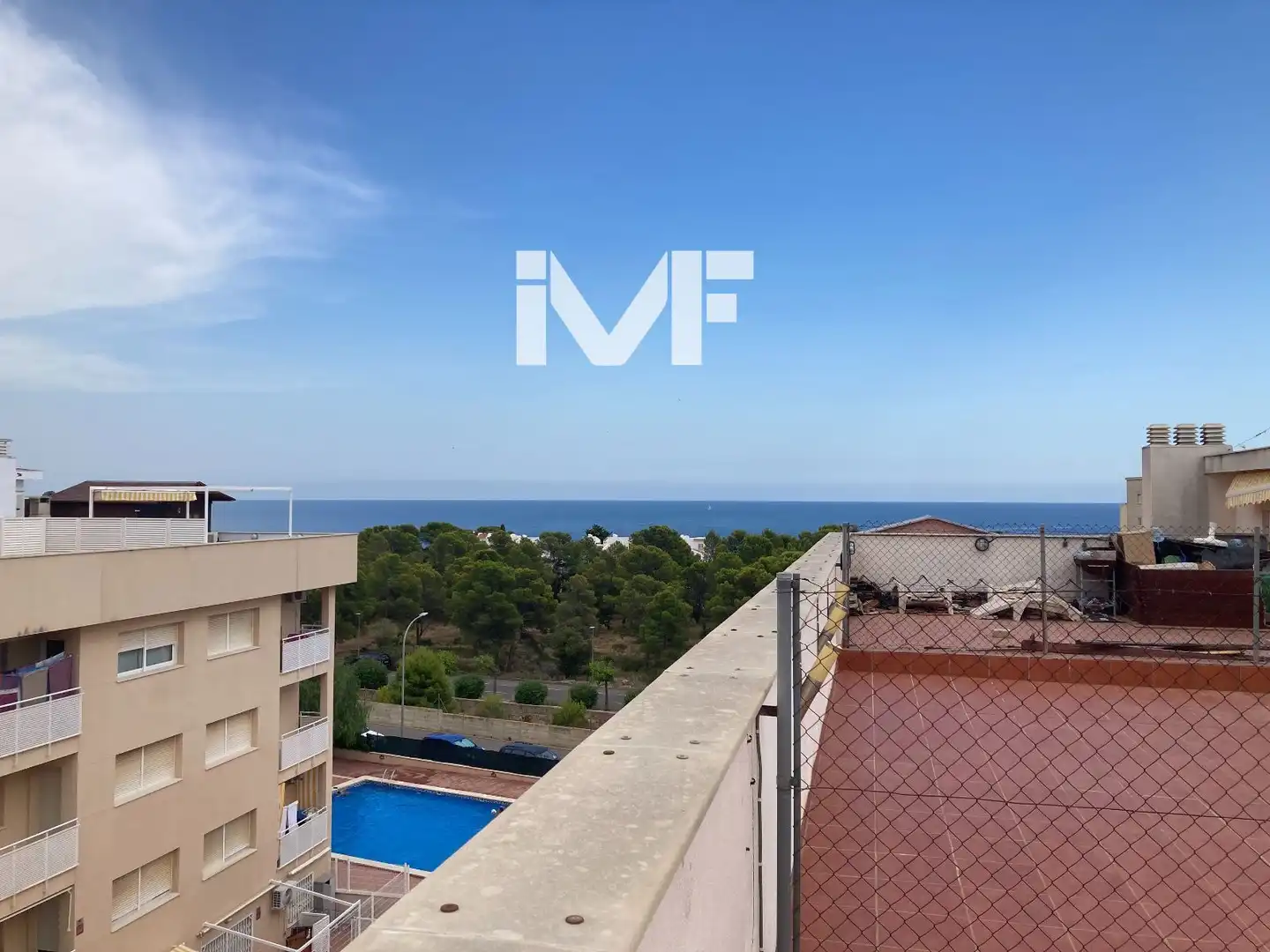Terraza de Ático en venta en Mont-roig del Camp con Aire acondicionado, Terraza y Piscina