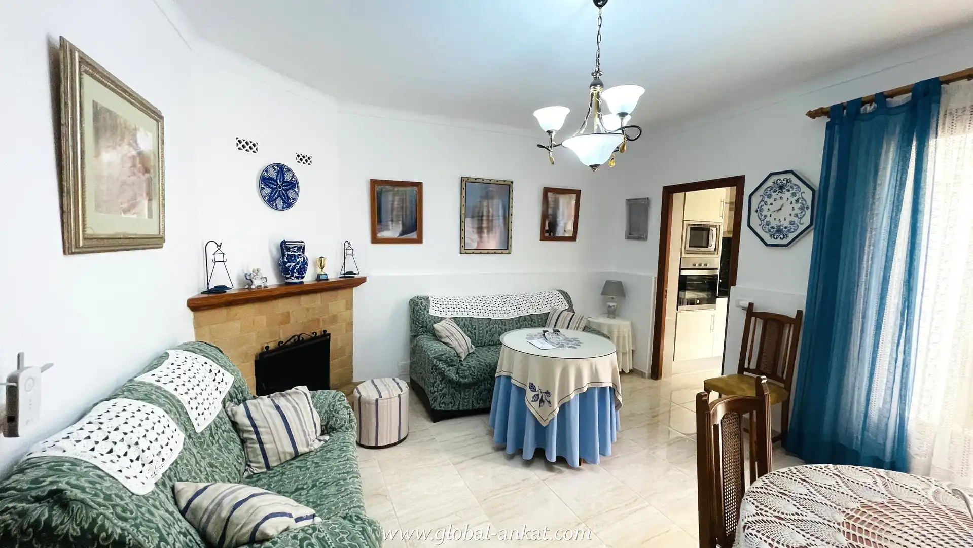 Sala d'estar de Casa adosada en venda en Felanitx amb Terrassa i Traster