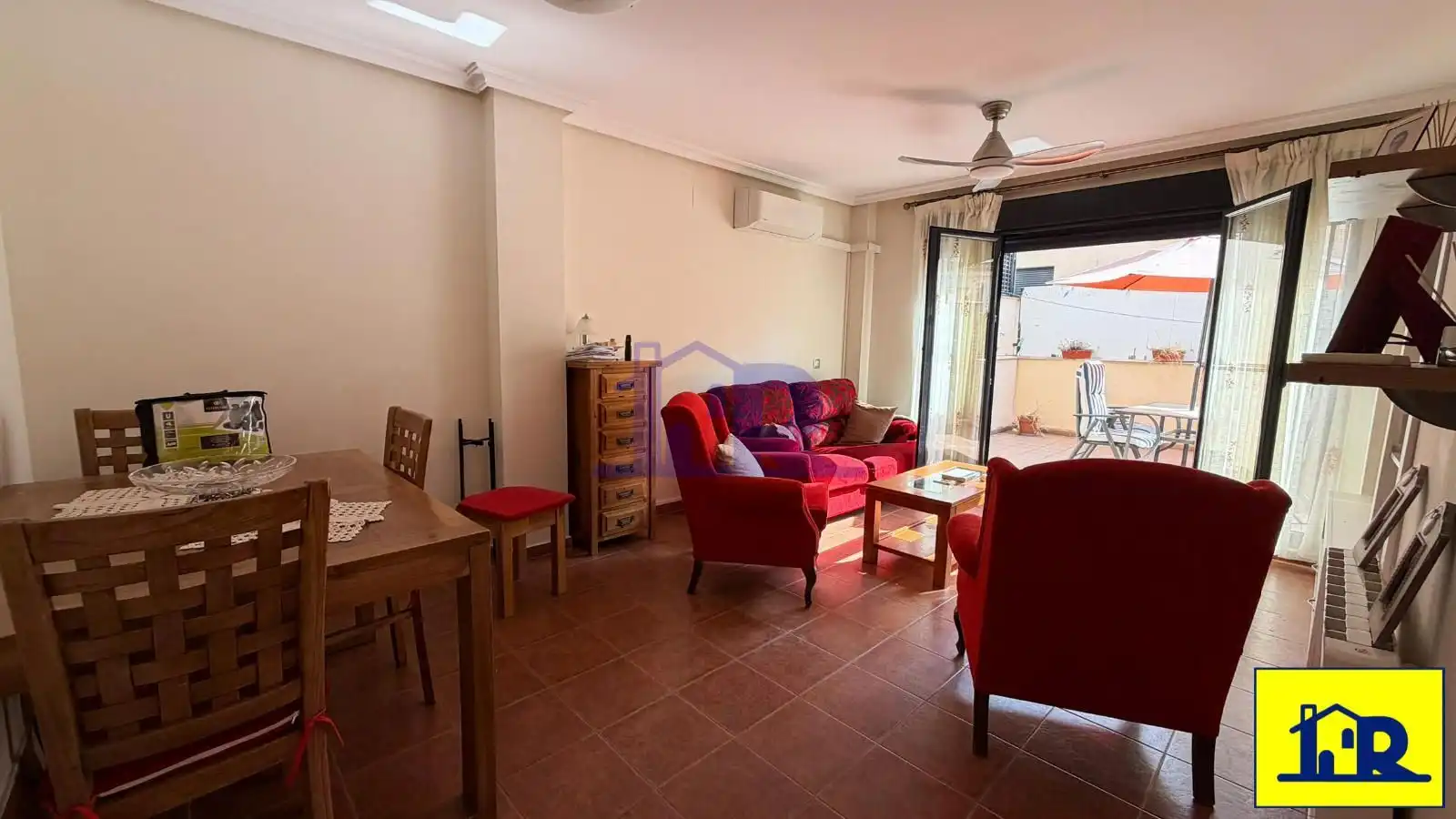 Sala de estar de Piso en venta en Chillarón de Cuenca con Aire acondicionado, Calefacción y Parquet