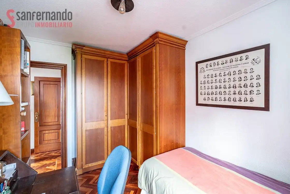 Bedroom of Flat for sale in Santander  with Heating