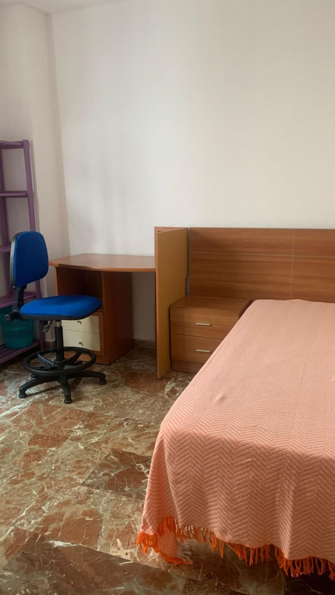Bedroom of Flat to rent in  Granada Capital  with Heating, Terrace and Balcony