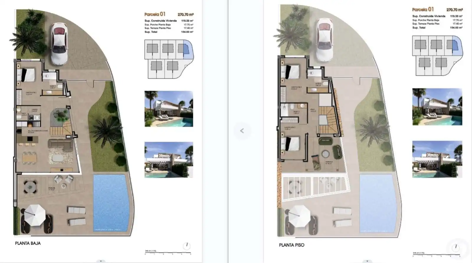Casa adosada en venta en Monforte del Cid con Aire acondicionado, Calefacción y Jardín privado