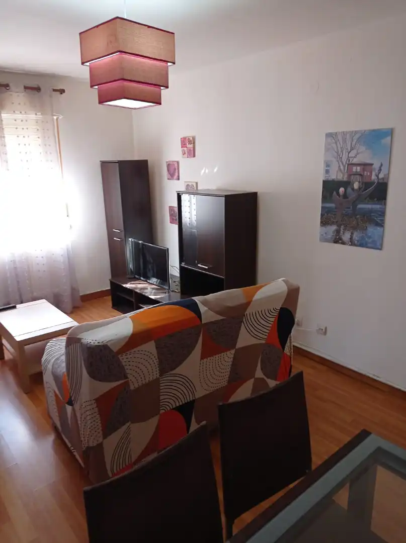 Sala de estar de Piso en venta en Terradillos con Calefacción, Parquet y Amueblado