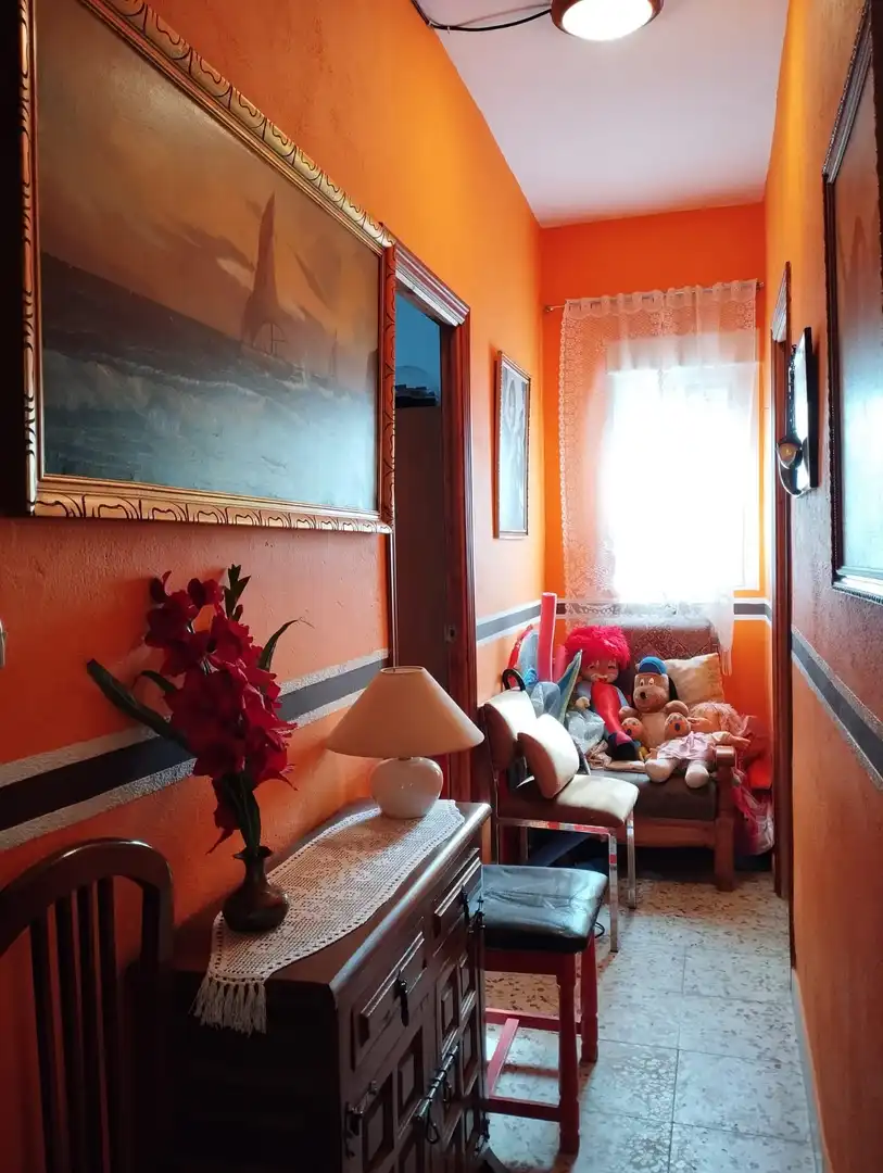 Sala de estar de Casa o chalet en venta en Valverde de Mérida con Trastero, Piscina y Amueblado