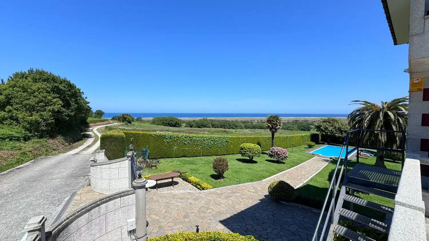 Garden of Houses for sale in Carballo  with Heating, Private garden and Swimming Pool
