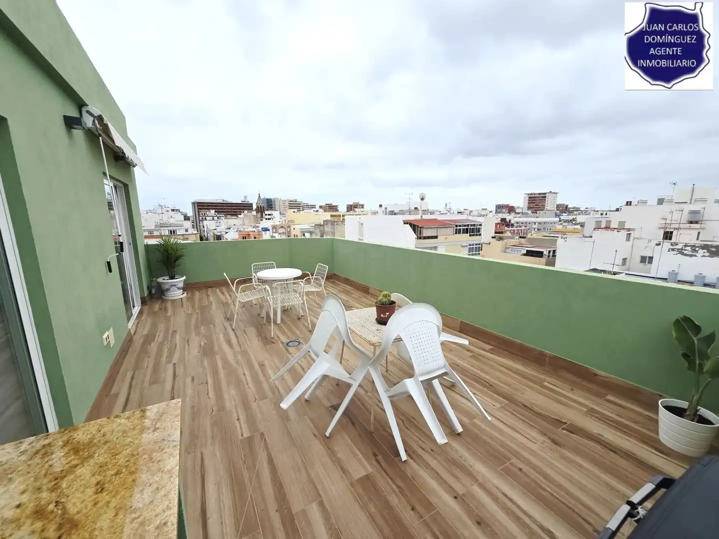 Terraza de Apartamento de alquiler en Las Palmas de Gran Canaria con Terraza y Amueblado